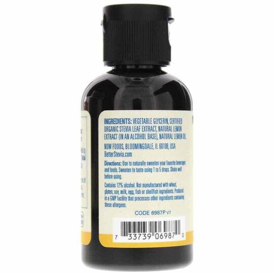 Better Stevia Liquid Sweetener, NOW